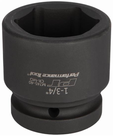 Performance Tool M745-44 Steckschlüssel-Set – 1/2 Zoll Antrieb, 9-teilig (1,5–10 Mm), Chrom-Molybdän-Stahl, Schwarz Phosphatbeschichtet