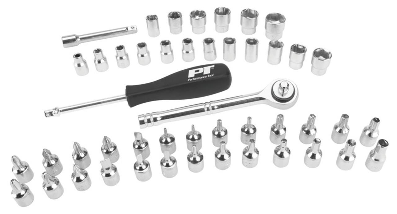 Performance Tool W Performance Tool Piece Socket And Bit Sets Summit Racing