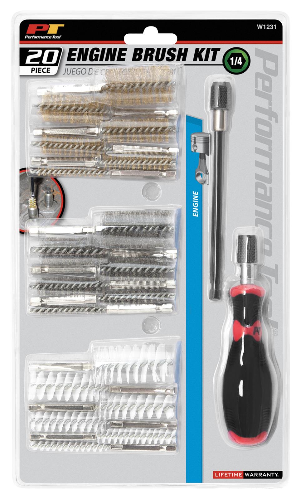Performance Tool W1231 Performance Tool Engine Brush Kits Summit Racing