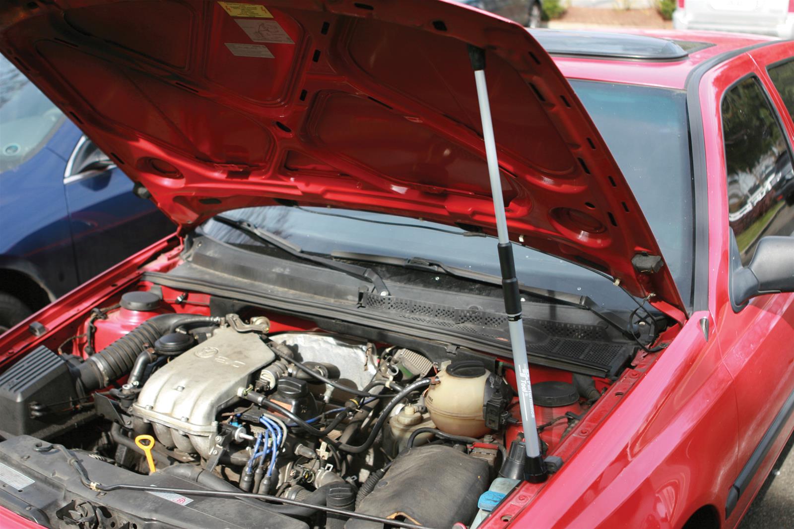 Performance Tool W1475 伸縮式フードプロップロッド (16インチ~40インチ) Performance To 並行輸入品 : Performance Tool W1475 Telescoping Hood Prop Rod (18.5