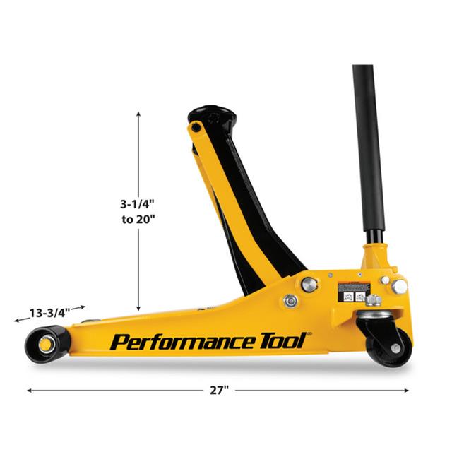 Performance Tool W1626 Performance Tool Low-Profile Service Jacks