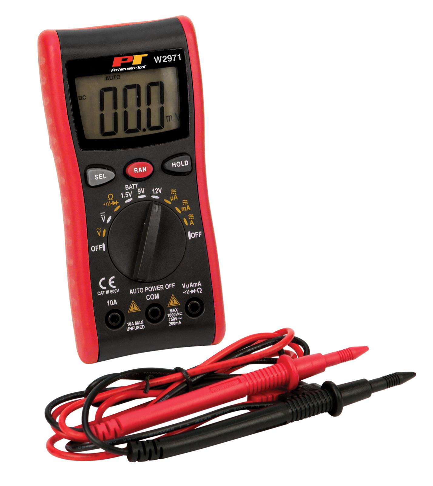 Performance Tool W2971 Performance Tool Digital MultiTesters Summit