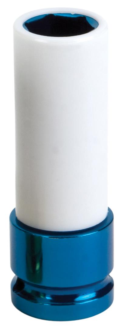 Set Bussole A Parete Sottile 1/2" Dr 17mm - Wilmar W32923, Cromo Molibdeno, Per Cerchi