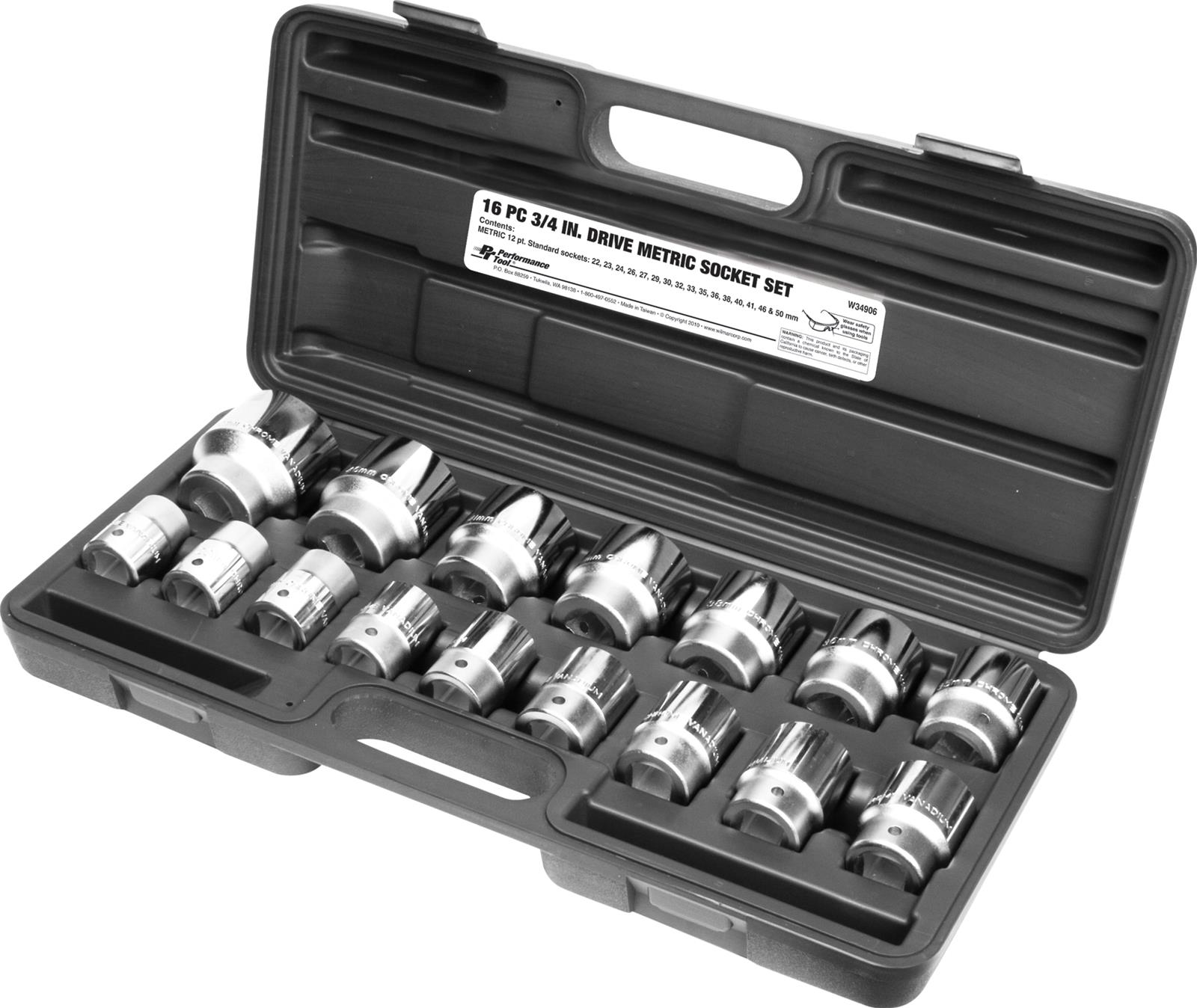 Performance Tool W34906 Performance Tool Socket Sets Summit Racing 