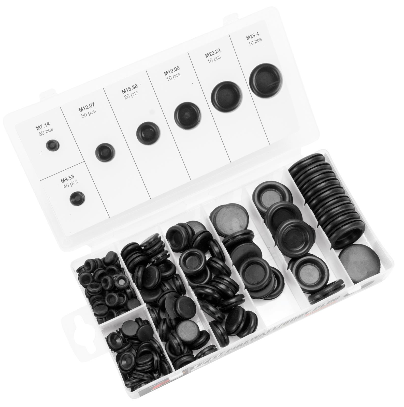 Performance Tool W5262 Performance Tool 170-Piece Body Panel Plug Kits ...