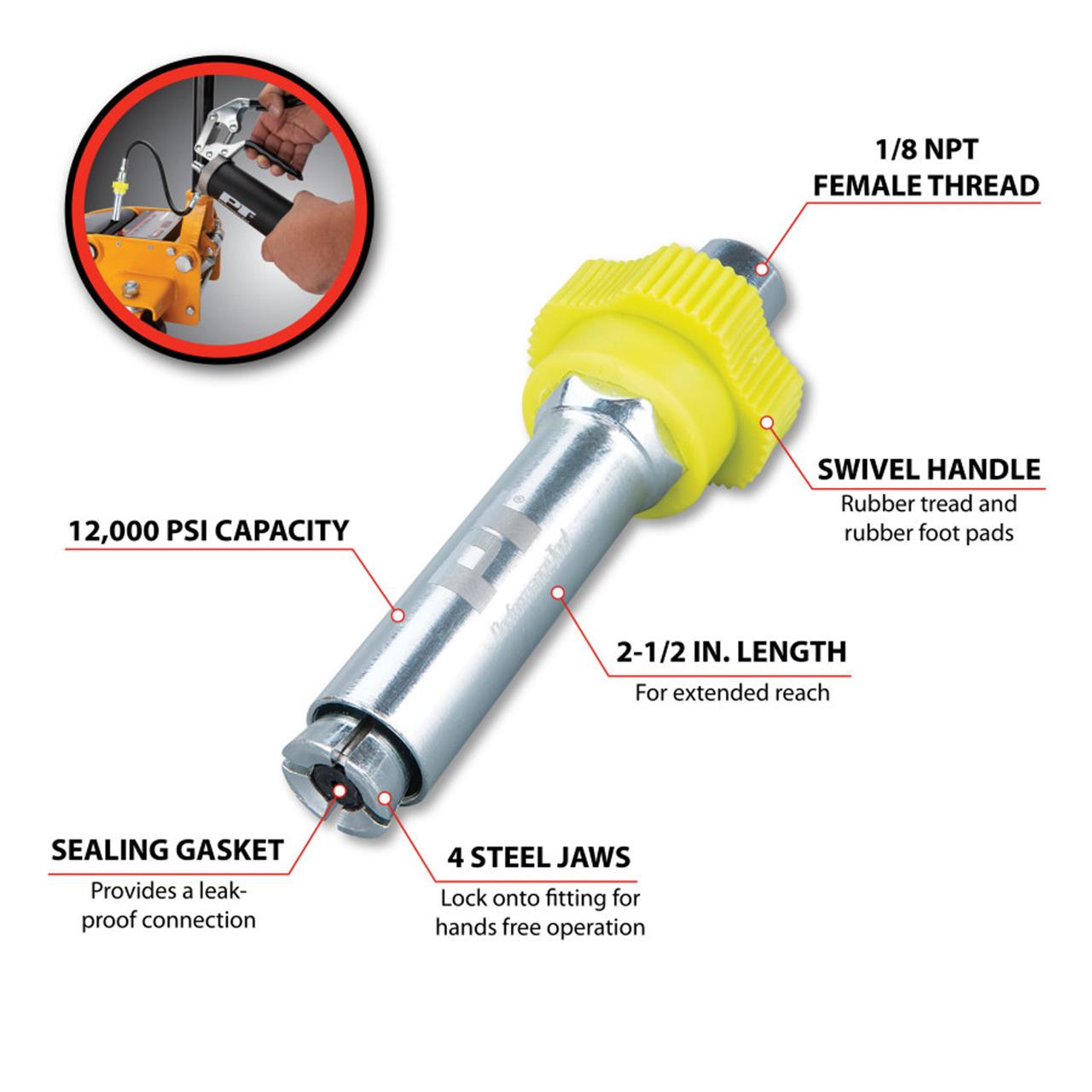 Performance Tool W54174 Performance Tool QuickRelease Grease Couplers Summit Racing