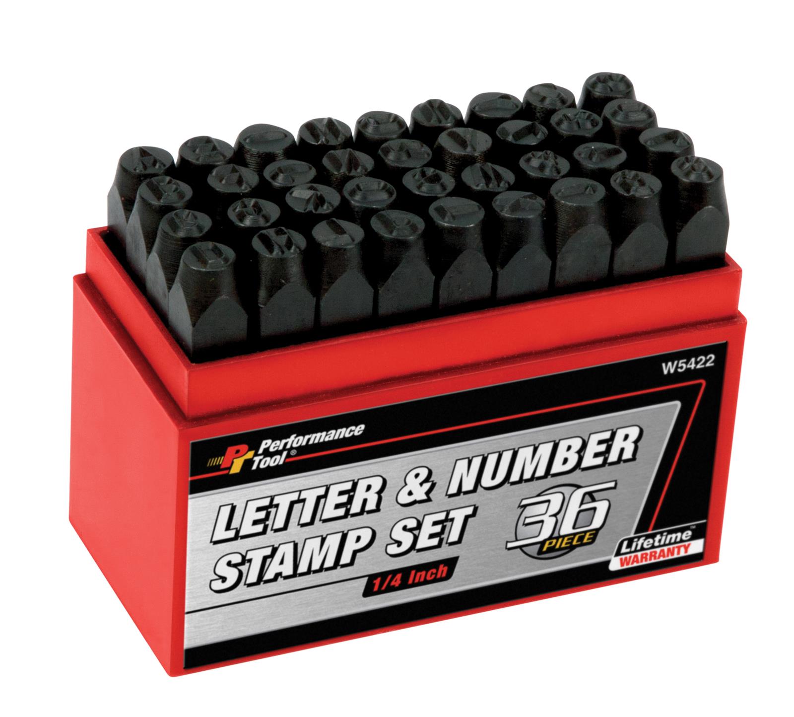 Performance Tool W5422 Performance Tool Letter and Number Stamping Sets Summit Racing