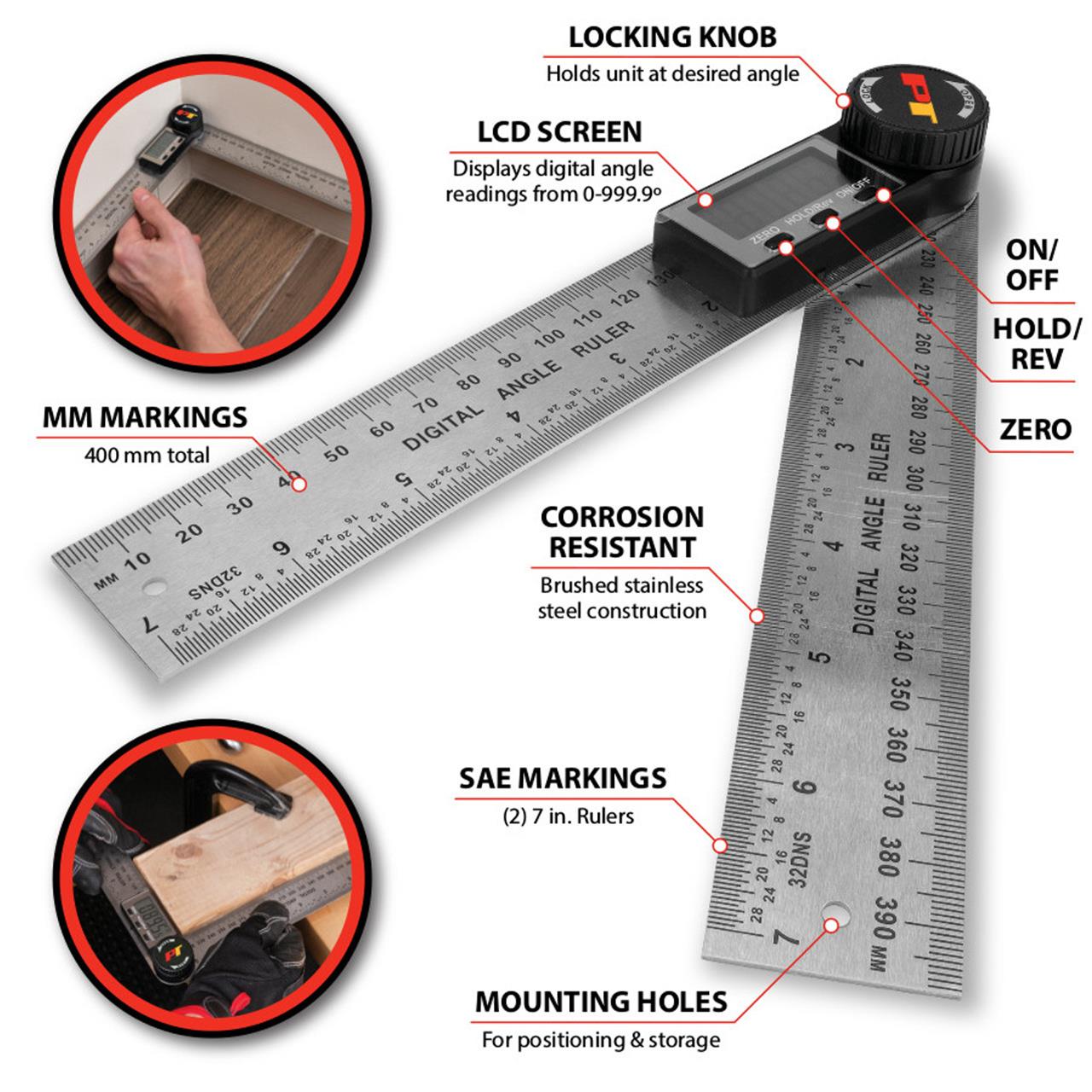 Performance Tool W5709 Performance Tool Digital Angle Finders Summit