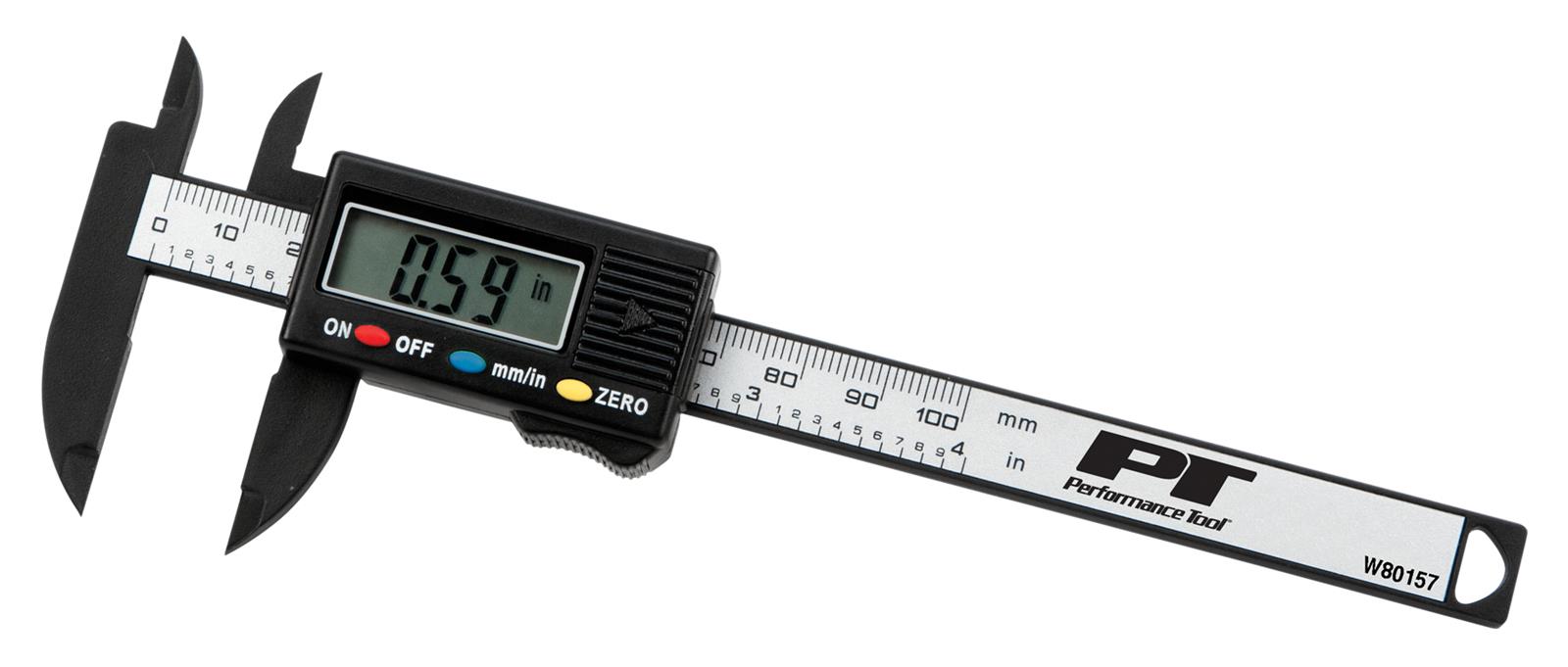 Performance Tool W80157 Performance Tool Digital Calipers | Summit Racing