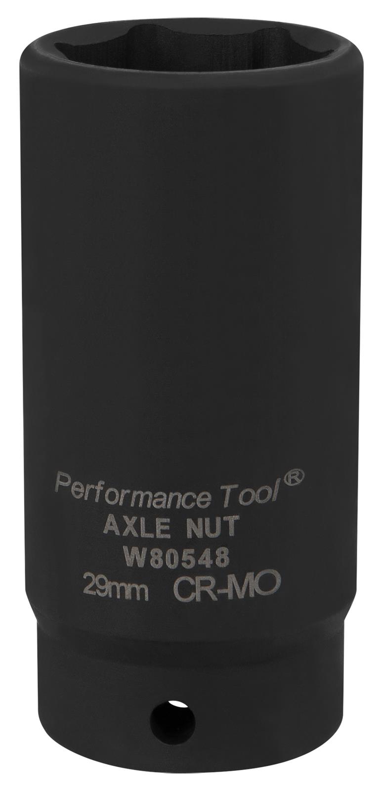 29mm Axle Nut Socket Performance Tool W80548 Tool