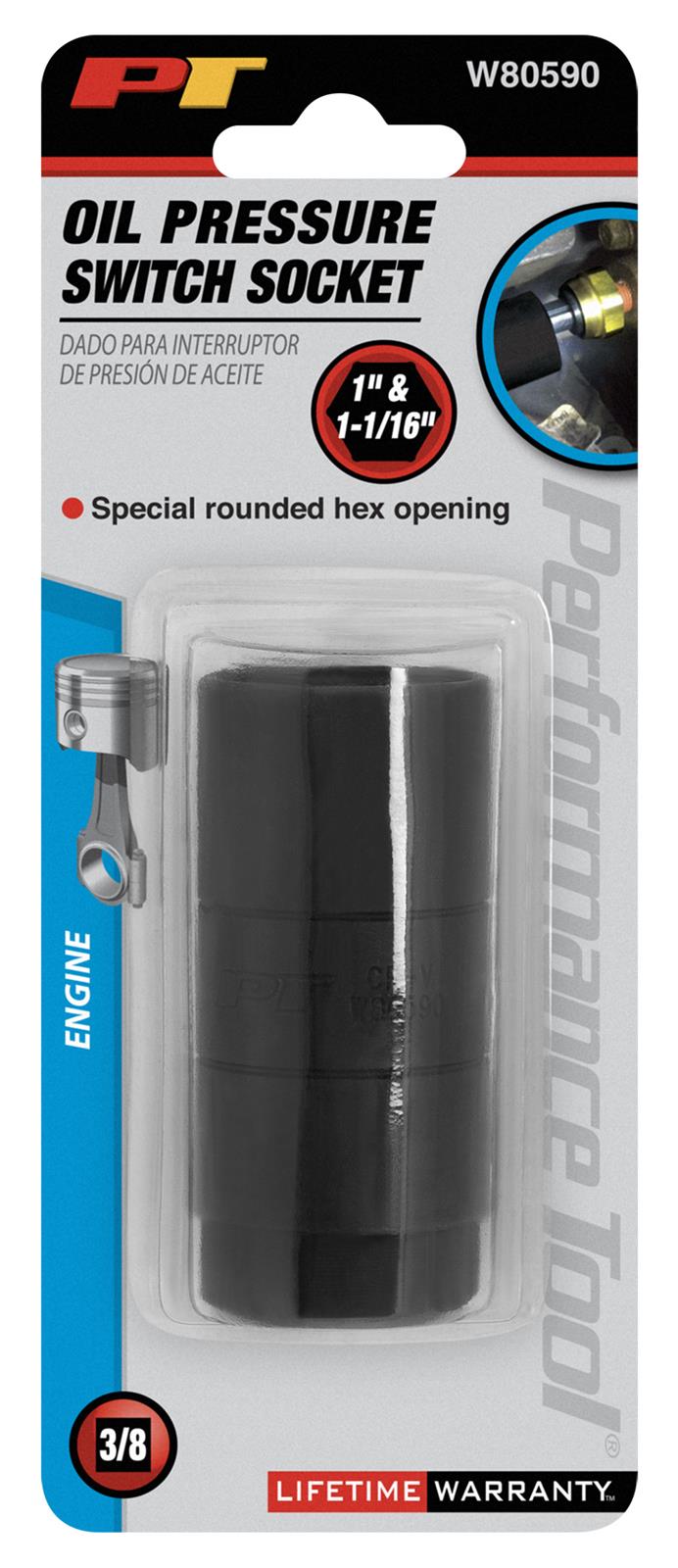 Performance Tool W80590 Performance Tool Oil Pressure Switch Sockets