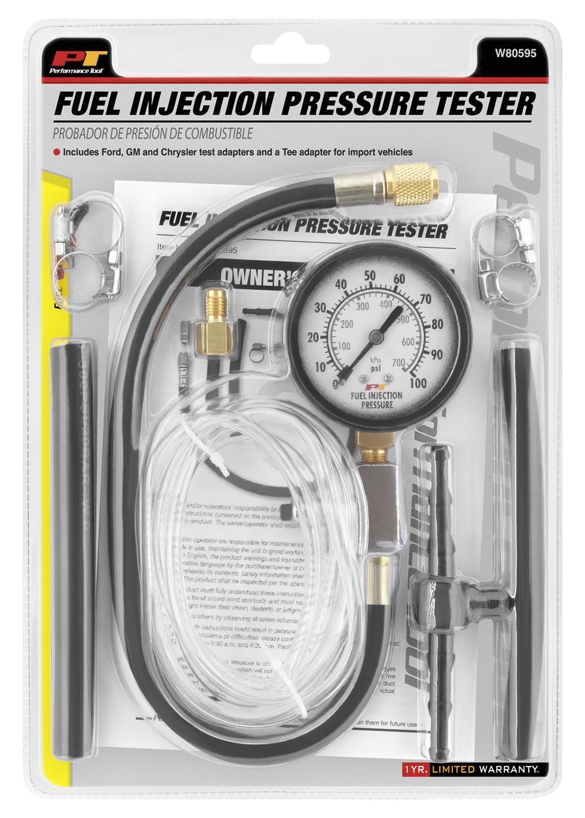 Performance Tool W80595 Performance Tool Fuel Injection Pressure