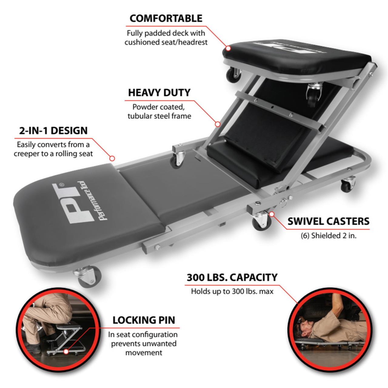 Performance Tool W85018 Performance Tool 2-in-1 Z-Frame Folding