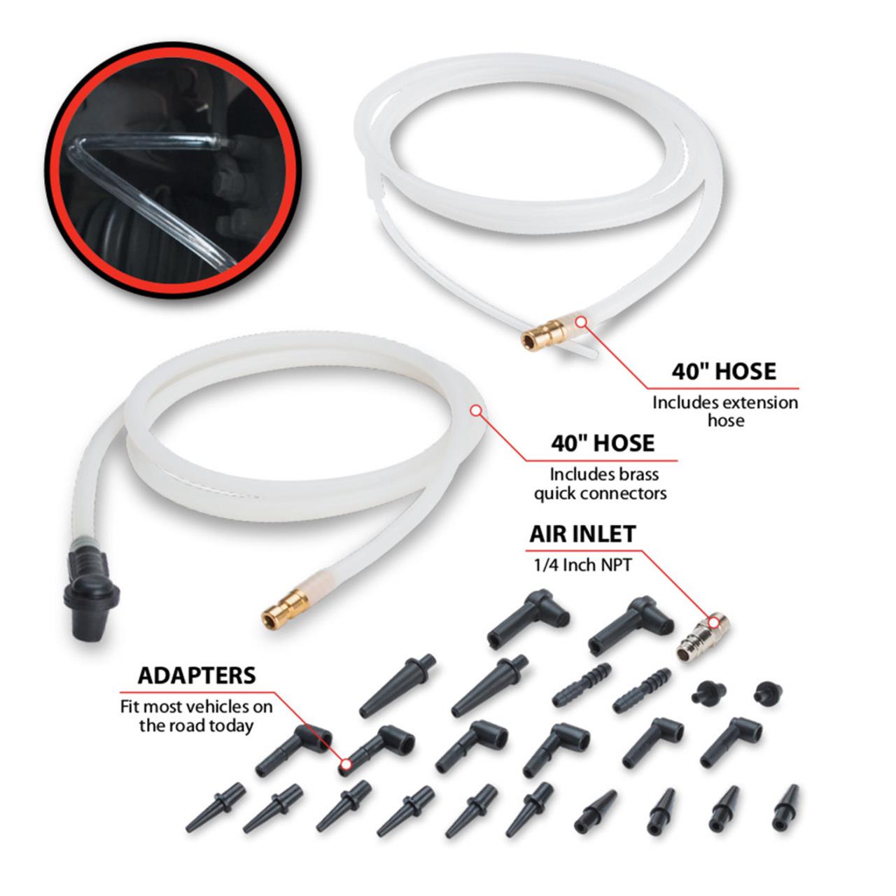 Performance Tool W89204 Performance Tool Brake Bleeder Kits Summit Racing