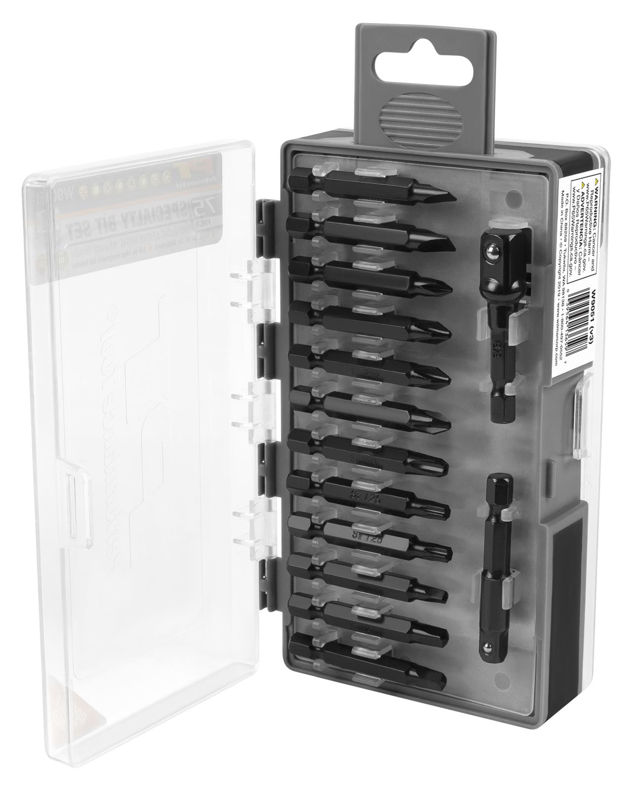 Performance Tool W9051 Performance Tool 75Piece Specialty Bit Driver Sets Summit Racing