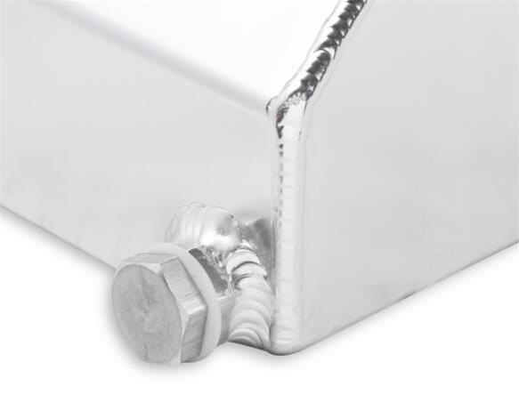 Weiand Oil Pan Packages 5044WND Pan, Fabricated, Aluminum, Silver, 7 Quart, Front Sump, Chevy, LS, Kit thumbnail 5