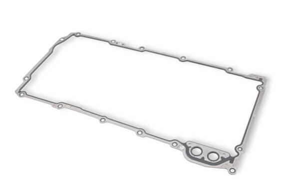 Weiand Oil Pan Packages 5045WND Pan, Fabricated, Aluminum, Silver, 7 Quart, Rear Sump, Chevy, LS, Kit thumbnail 8