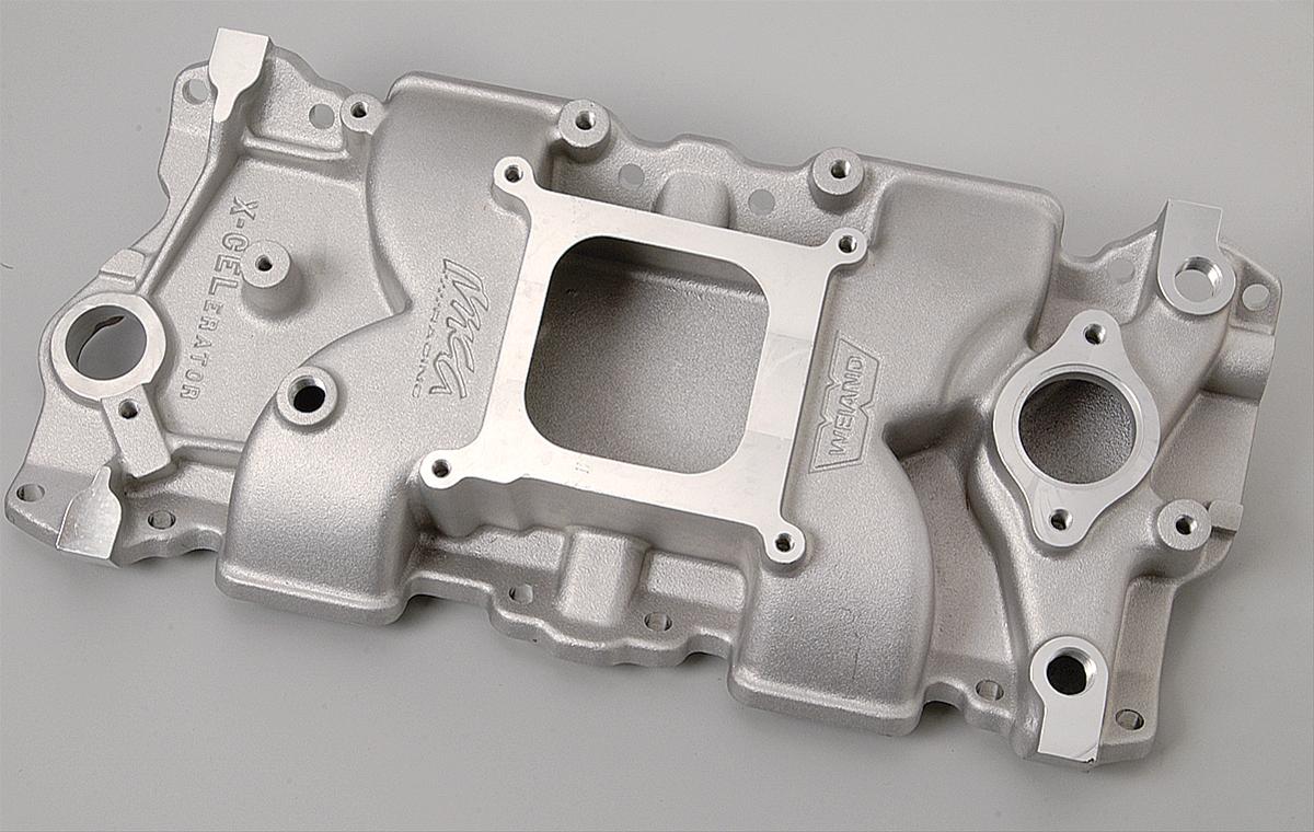 Weiand X-CELerator Intake Manifolds 7547-1 - Free Shipping on Orders ...