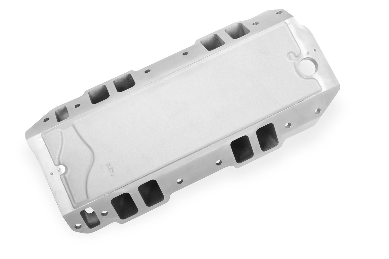 Weiand Track Warrior Intake Manifolds 7623 Manifold, Warrior, Single Plane, Aluminum, Natural, Dominator, Chevy, Big Block, Each thumbnail 4