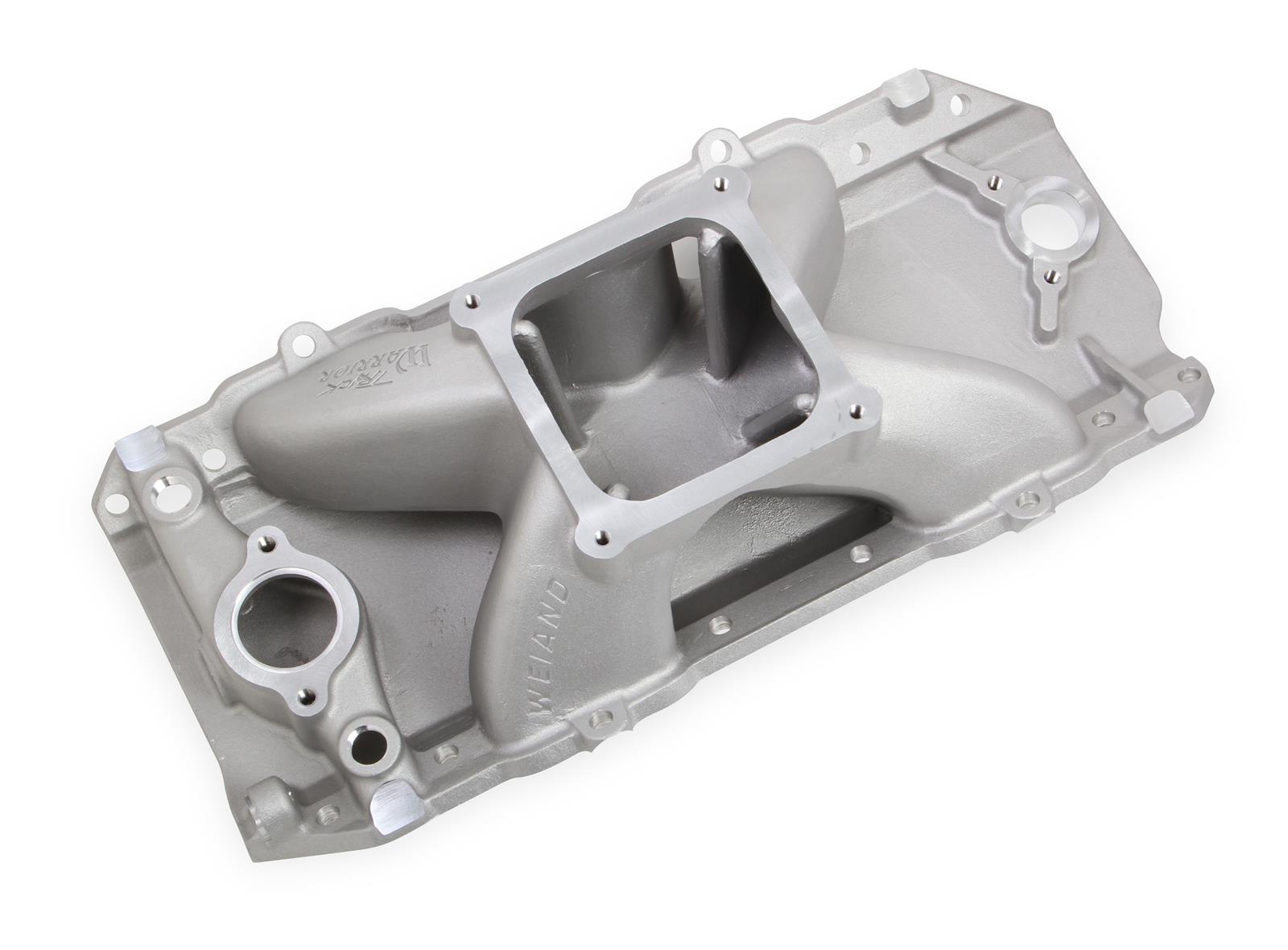 Weiand Track Warrior Intake Manifolds 7623 Manifold, Warrior, Single Plane, Aluminum, Natural, Dominator, Chevy, Big Block, Each thumbnail 3