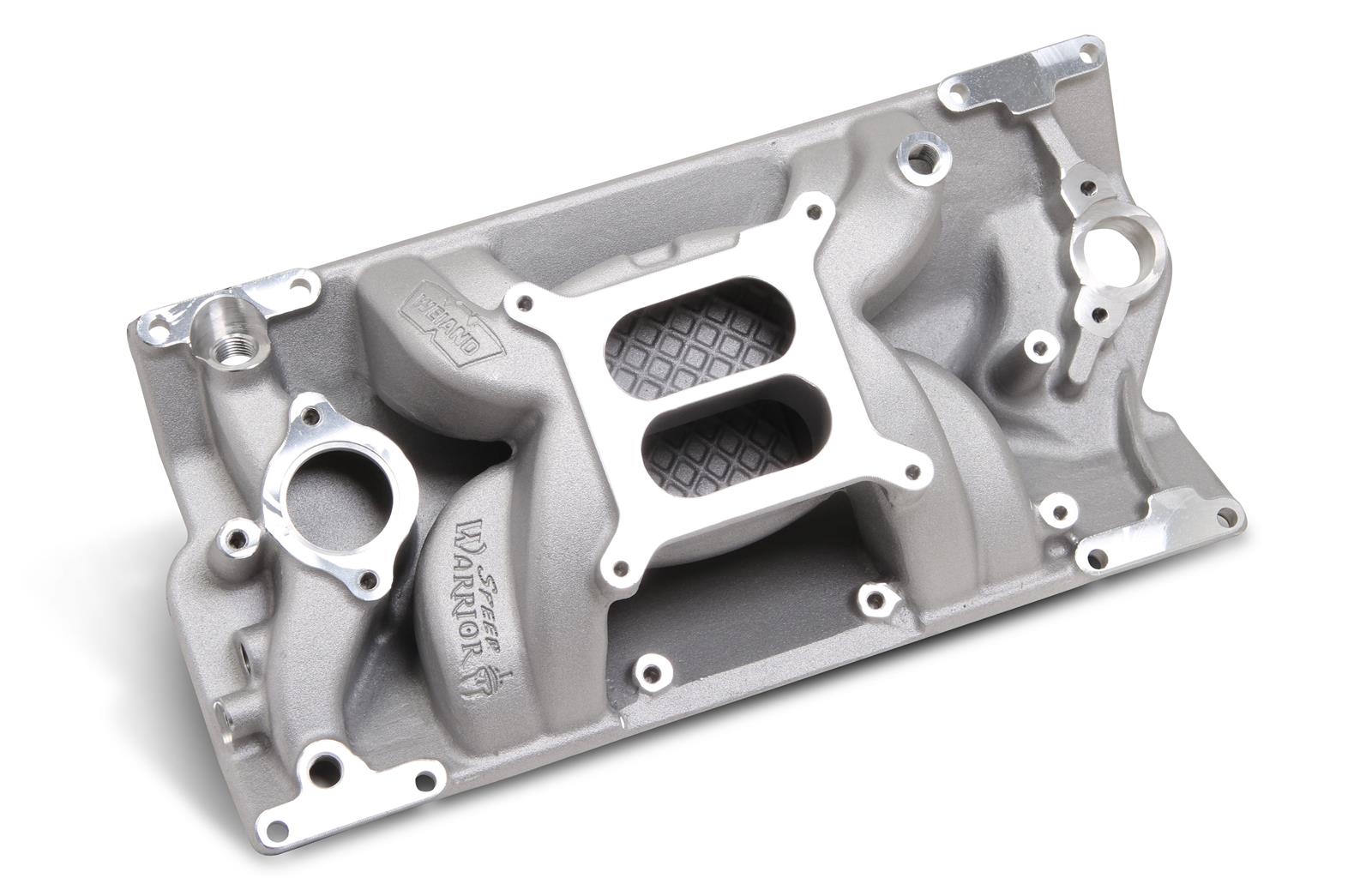 Weiand Intake Manifold SBC Vortec Speed Warrior 8502 Weiand Intake Manifold SBC Vortec Speed Warrior 8502