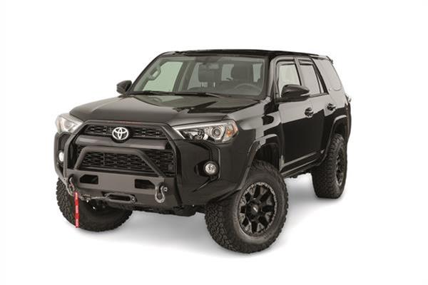 Warn Semi-Hidden Kit Winch Mounting Systems for 2014-2020 4RUNNER - 100022 Mount, Semi Hidden, Bumper Style, Steel, Black Powdercoated, Toyota, Each thumbnail 3
