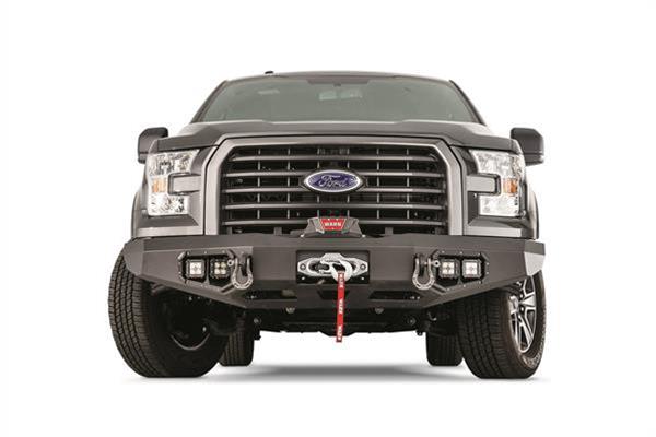 Warn Ascent Bumpers 100915 Bumper, Ascent, Rear, Fabricated, Steel, Black Textured, Ford, Each thumbnail 2