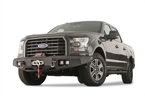 Warn Ascent Bumpers 100915 Bumper, Ascent, Rear, Fabricated, Steel, Black Textured, Ford, Each
