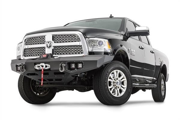 Warn Ascent Bumpers 100923 Bumper, Ascent, Rear, Fabricated, Steel, Black Textured, RAM, Each thumbnail 3