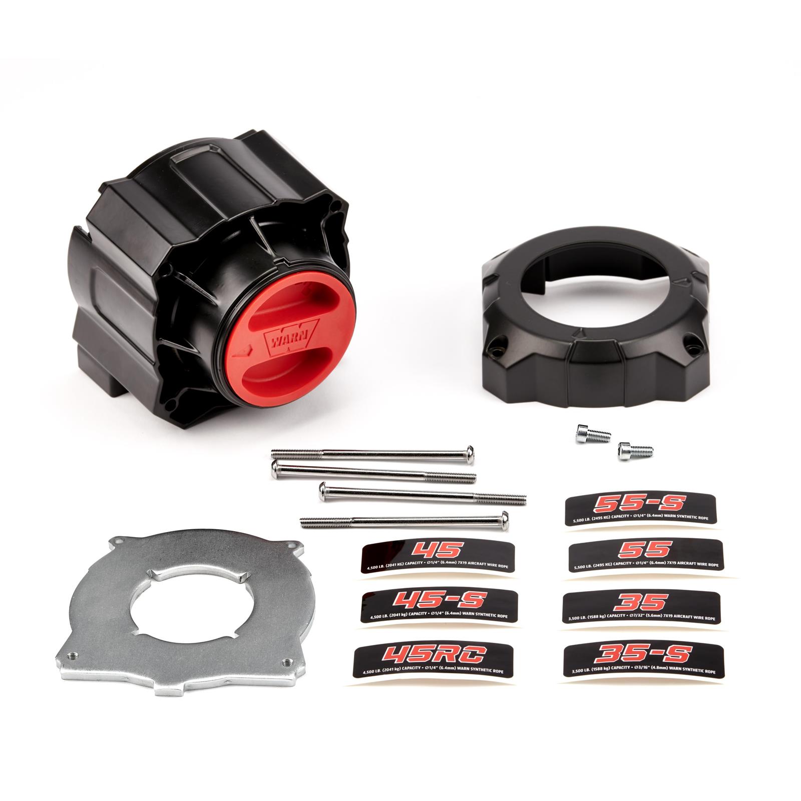 Warn Winch Replacement Parts 100985 Transmission Housing, Housing End, Part, Axon 3500, Axon 4500, Axon 4500RC, Axon 5500, Each