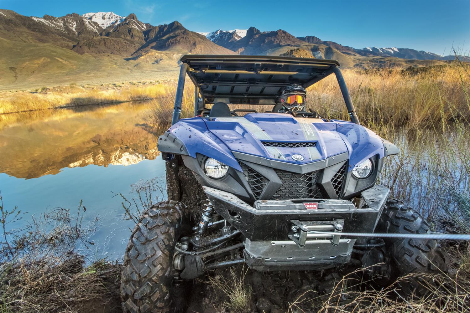 3,500 lbs. Warn Axon 35 Winch 101135 Winch, 35, Electric, 12 V, lbs., Roller Fairlead, 50 ft. Length Steel Cable, Handlebar Switch Remote, Each thumbnail 3