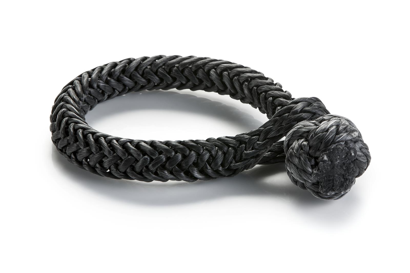 Warn Spydura Soft Shackles 102556 Tow Shackles, Shackles, 29,700 lbs. Load Rating, High Modulus Polyethylene, Black, Each