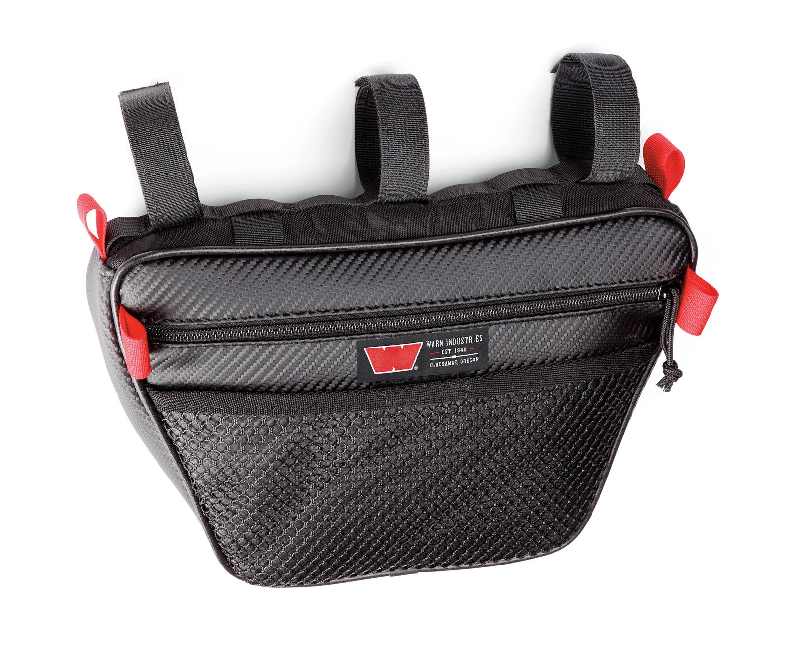 Warn Grab Handle Bags 102644 Storage Bag, Handle, Marine-Grade, Black, Full Size, Each