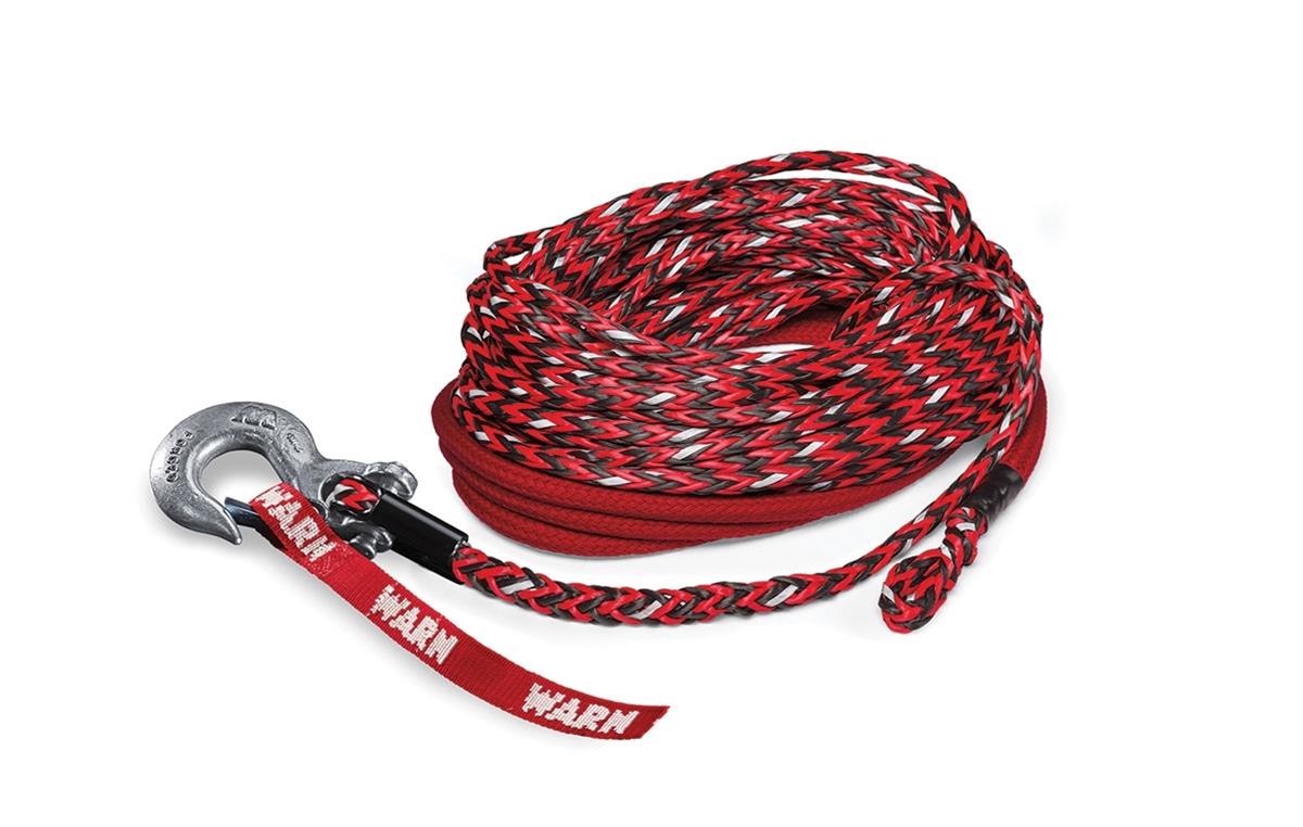 WARN 104232 Service Part Synthetic Winch Rope Replacement 3/8 x 90' Fits: VR EVO Winches 