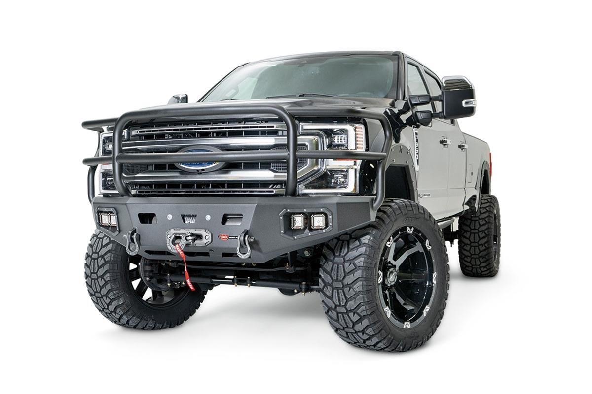Warn Ascent HD Bumpers with Full Grille Guards 106914 Bumper