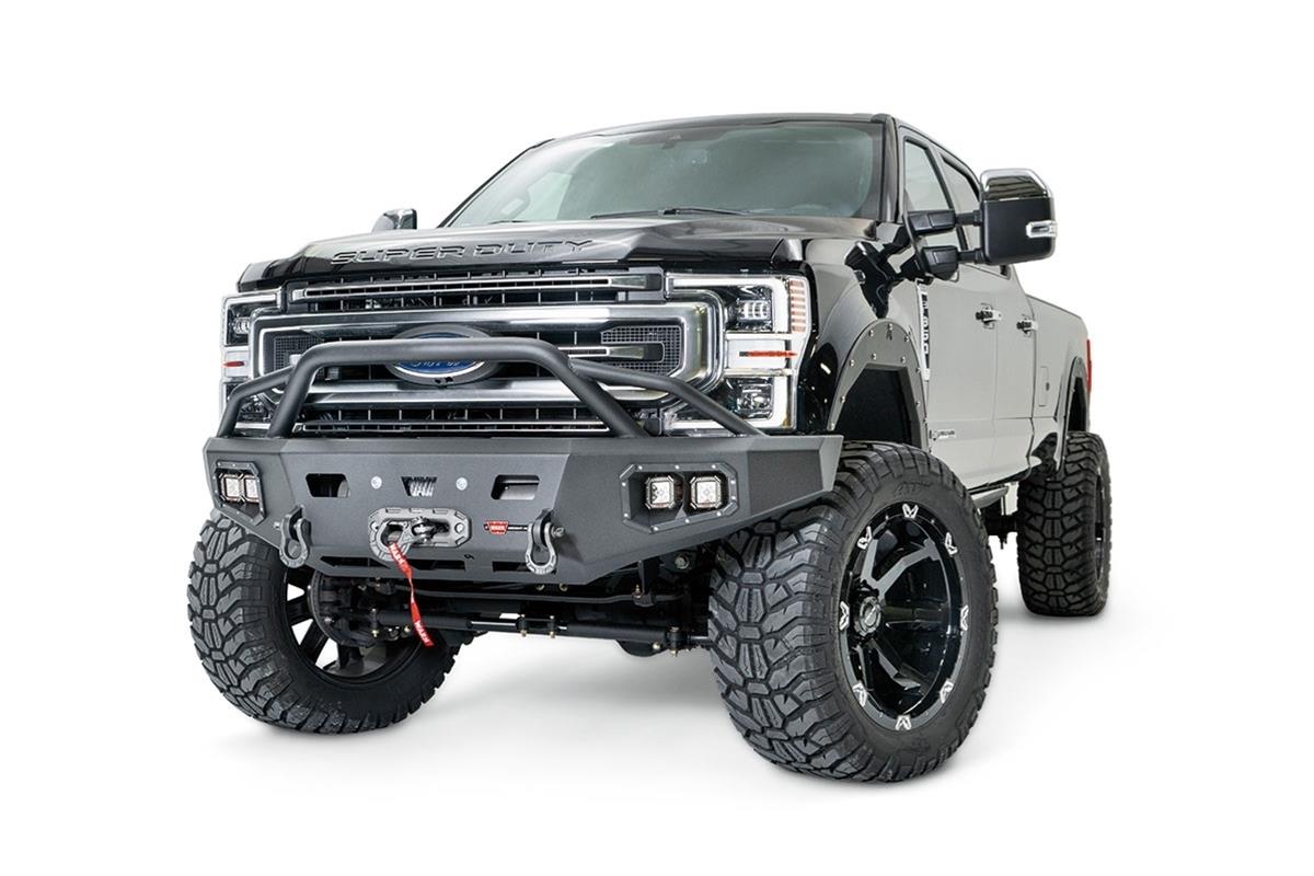 Warn Ascent HD Bumpers with Baja Grille Guards 106918 Bumper