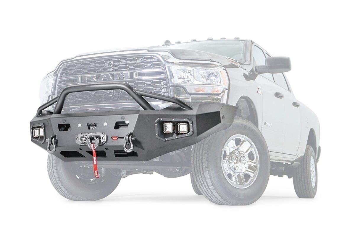 Warn Ascent HD Bumpers with Baja Grille Guards 107003 Bumper thumbnail 2
