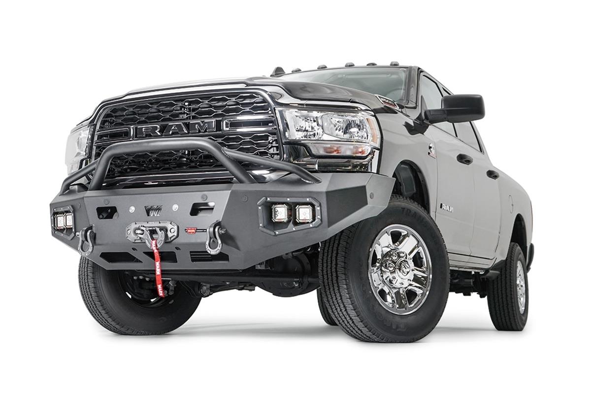 Warn Ascent HD Bumpers with Baja Grille Guards 107003 Bumper