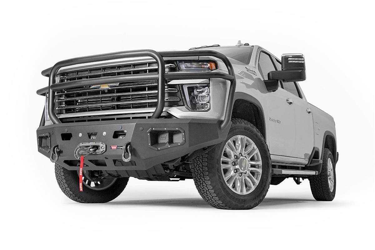 Warn Ascent HD Bumpers with Full Grille Guards 107005 Bumper