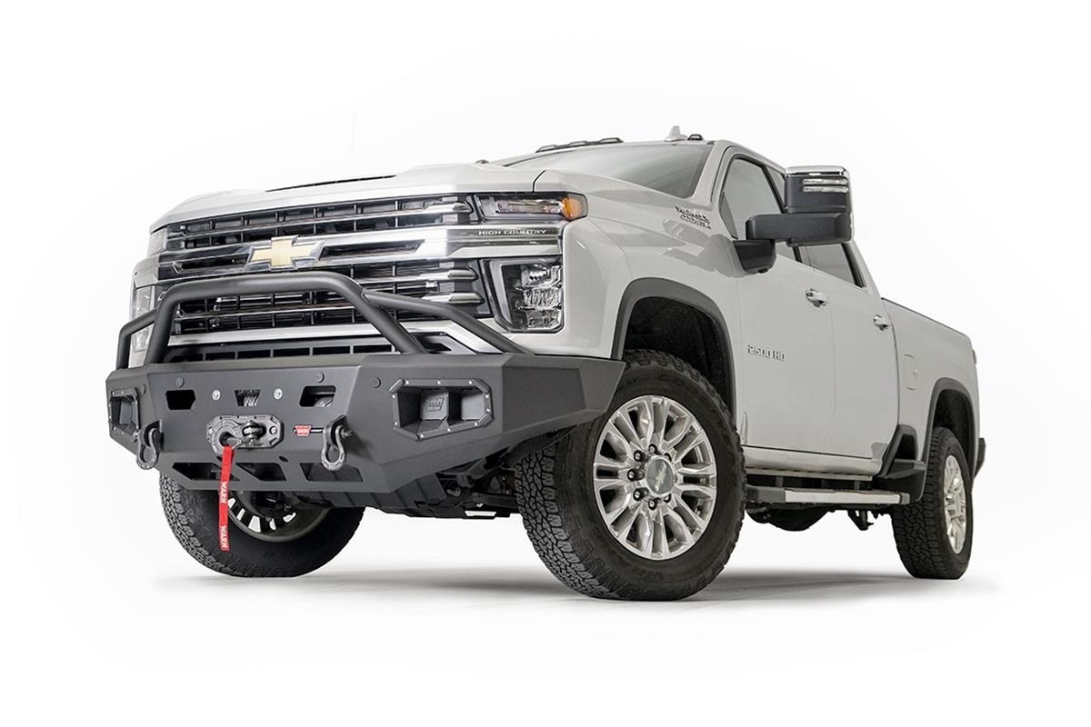 Warn Ascent HD Bumpers with Baja Grille Guards for 2020-2021 SILVERADO 2500 HD, 3500 - 107006 Bumper
