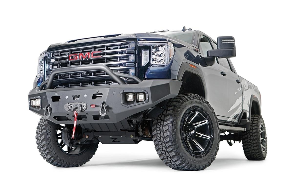 Warn Ascent HD Bumpers with Baja Grille Guards 107179 Bumper