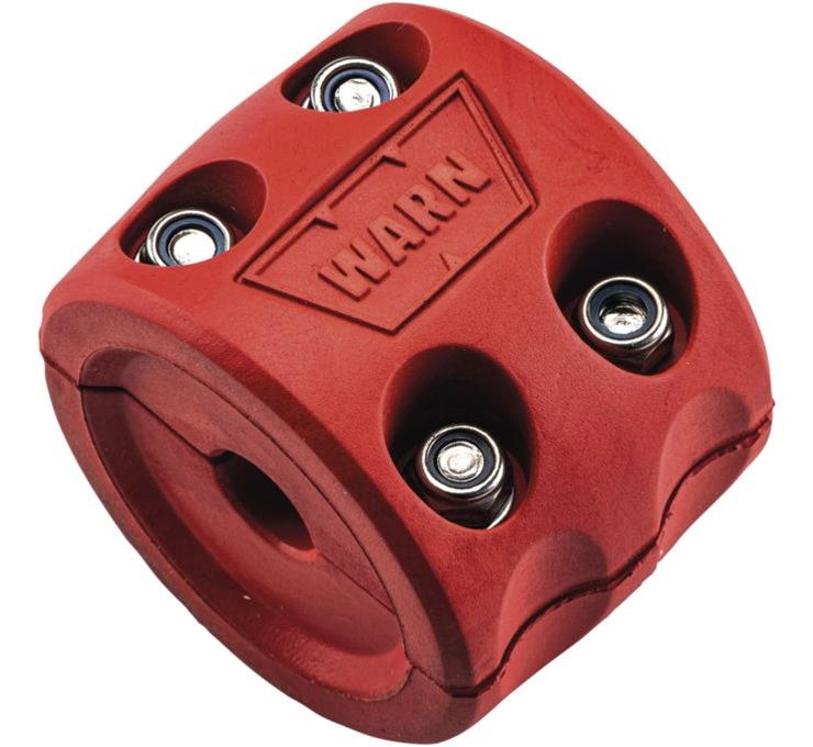 Warn Winch Accessories 108789 CABLE STOP, HOOK STOP ASSY_PSP_RED Finish