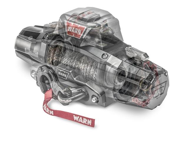 10,000 lbs. Warn Zeon XP 10-S Series Winch 110100 Winch, 10-S, Electric, lb. Raiting, 12 V, Hawse Fairlead, Planetary Gear, 100 ft. Length, Synthetic Rope, Each