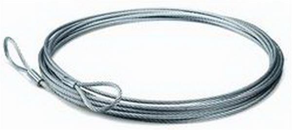 Warn Wire Rope Extensions 25430 Winch Cable Extension, Galvanized Steel, 5/16 in. Diameter, 50 ft., Each