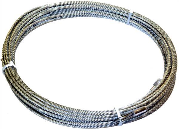 Warn Wire Ropes 38314 Winch Cable, Replacement, Galvanized Steel, 5/16 in. Diameter, 100 ft. Length, Each