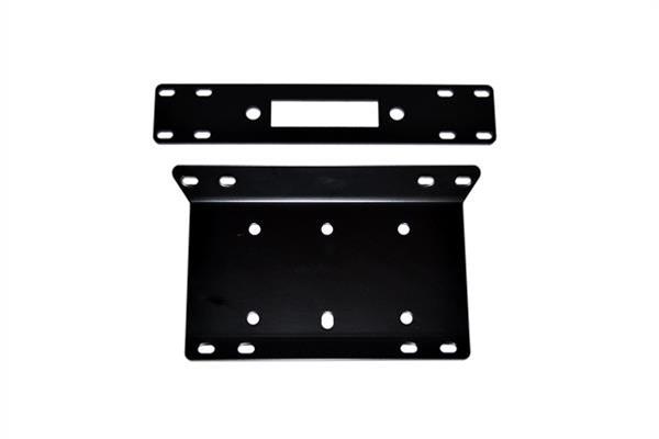 Warn ATV/UTV Winch Mounting Kits for 1998-2004 TRX450FM FOURTRAX FOREMAN S, TRX450FE ES, 1995-2003 TRX400FW 4X4 - 60174 Mount, Plate Style, Steel, Black Powdercoated, Each