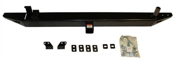 Warn Rock Crawler Bumpers for 1987-2006 WRANGLER - 61857 Bumper, Crawler, Rear, Steel, Black, Will Not Accept Tire Carrier, Jeep, Each thumbnail 3