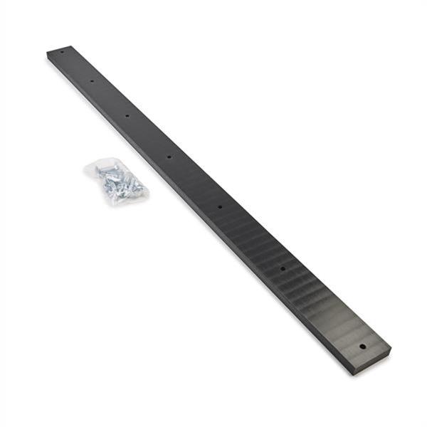 Warn Plow Blade Wear Bars 80860 Snow Bar, Plastic, Black, 50.00 in. Length, Each