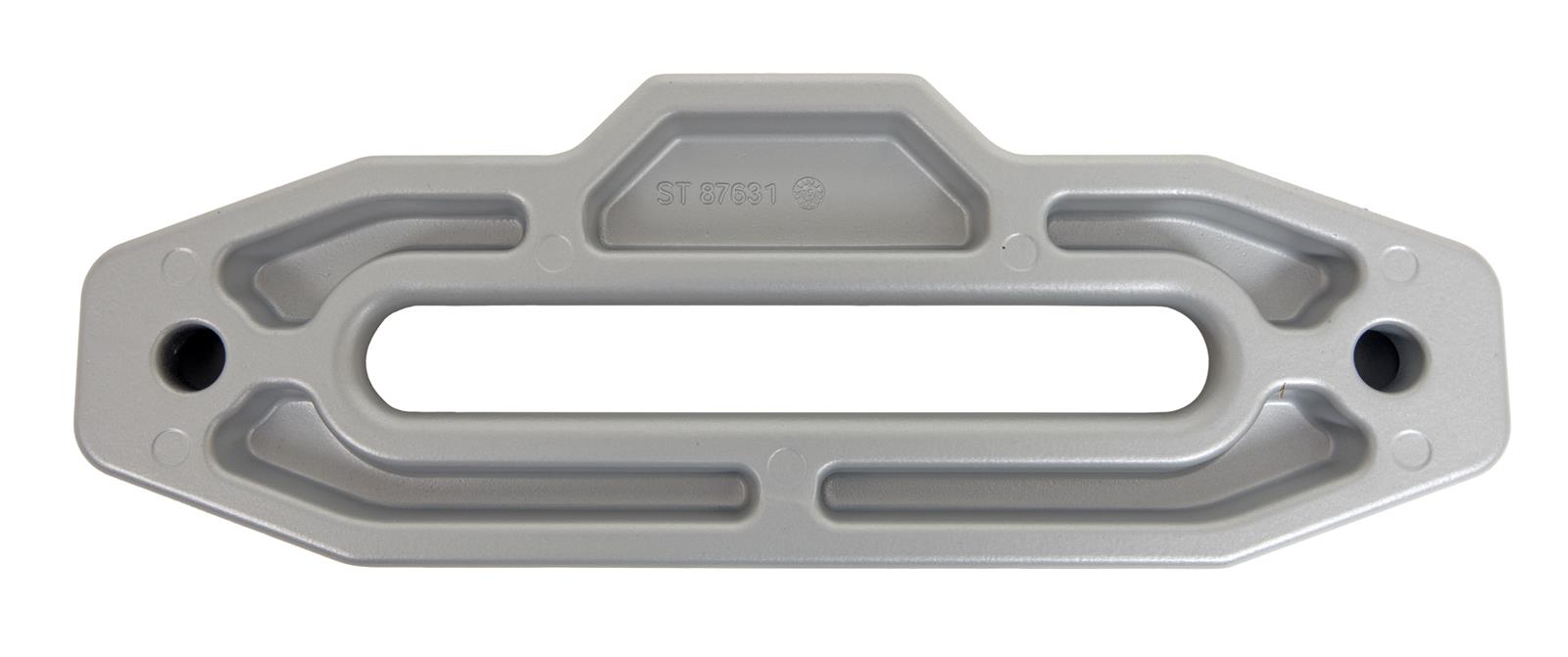 Warn Hawse Fairleads 87914 Fairlead, Aluminum, Natural, for Use with Standard Drum and Synthetic Rope Only, Each thumbnail 2