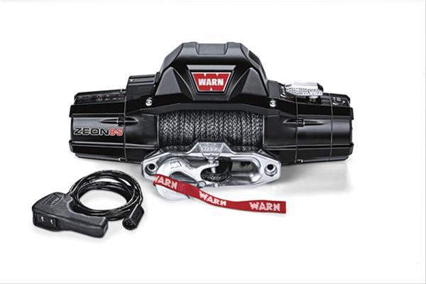8,000 lbs. Warn Zeon 8 Series Winch 89305 Winch, 8, Electric, 12 V, lbs., Hawse Fairlead, 100 ft. Length Synthetic Rope, 12 ft. Wired Remote thumbnail 3